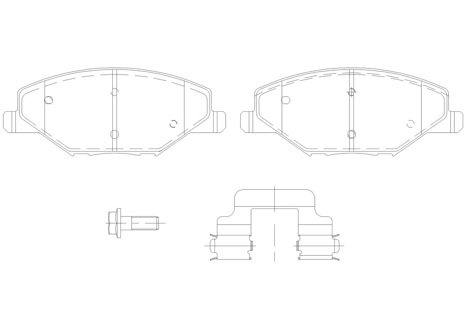 DBA XP XTREME PERFORMANCE BRAKE PADS [ Volkswagen Polo GR 2014 - 2018 F ] - TecDoc Only