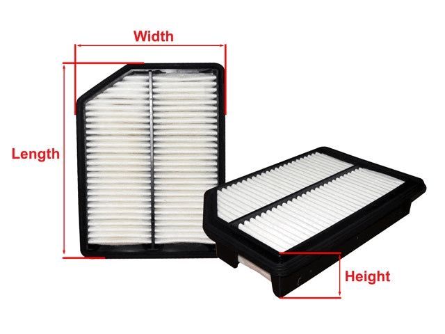 AIR FILTER FITS A1820 WA - TecDoc Only