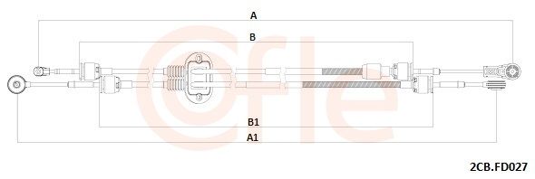 Seilzug, Schaltgetriebe