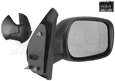 VAN WEZEL 4310818 - Außenspiegel * HAGUS *