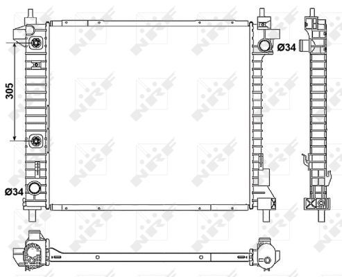 D NOIR POUR FIAT PUNTO-VAN 09-99-12-03  5901