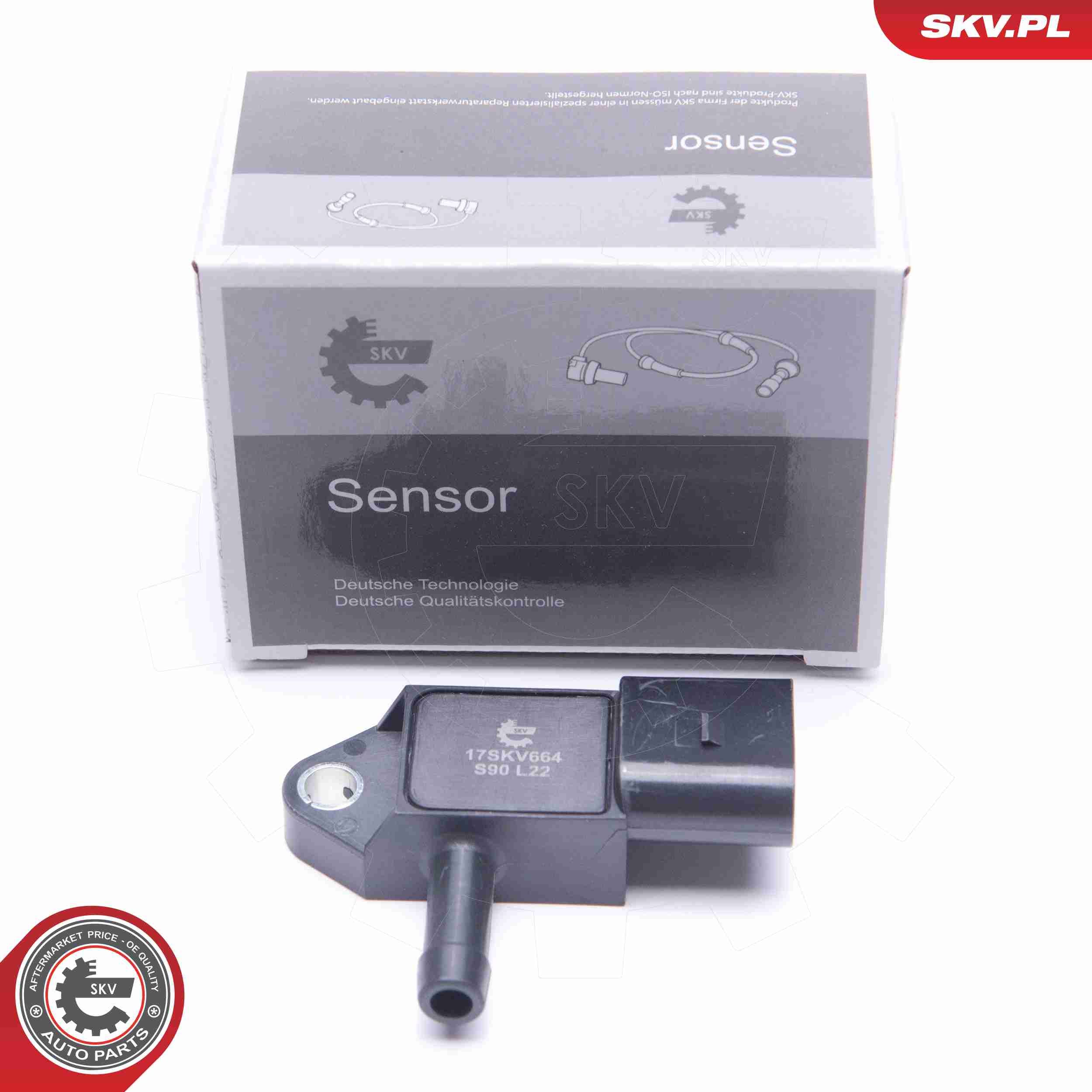 ESEN SKV 17SKV664 - Sensor, Abgasdruck
