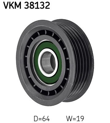 Umlenk-/F&uuml;hrungsrolle, Keilrippenriemen