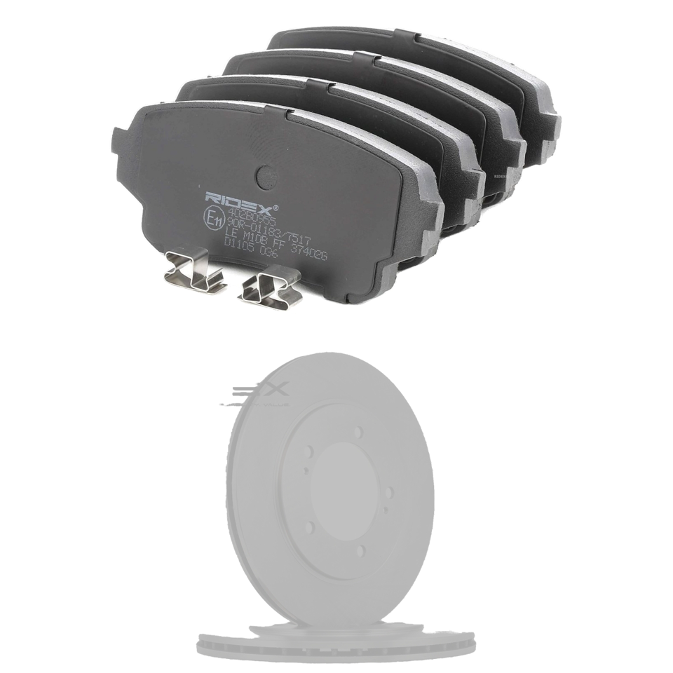 Remmenset, remschijf