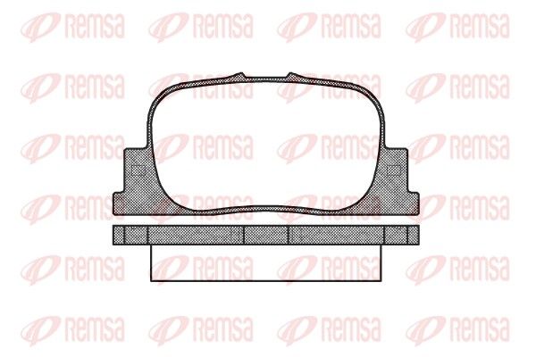 Premium Rear Brake Pad Set Premium Rear Brake Pad Set
