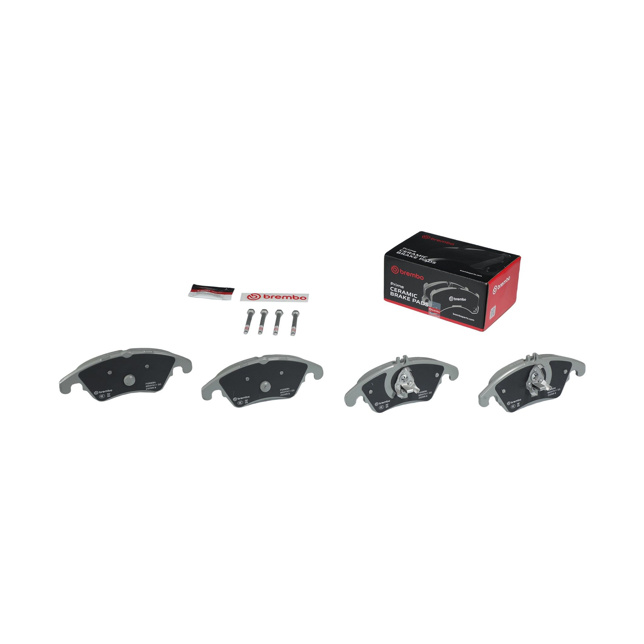 BREMBO DISC PAD -  MERCEDES BENZ C250 C204 11-16 (FRT) - TecDoc 1