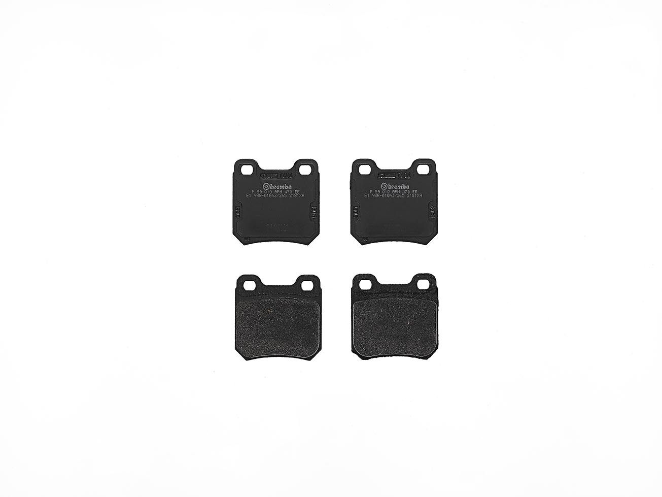 Brembo P 59 010 Bremsbelagsatz, Scheibenbremse