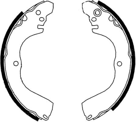 Brake Shoe Set C05064ABE