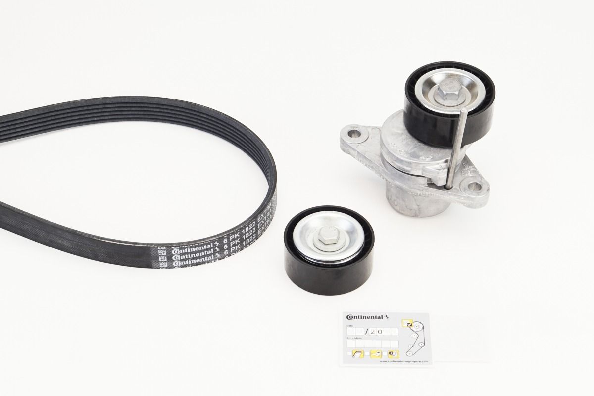 CONTINENTAL CTAM 6PK1822 EXTRA K1 V-Ribbed Belt Set