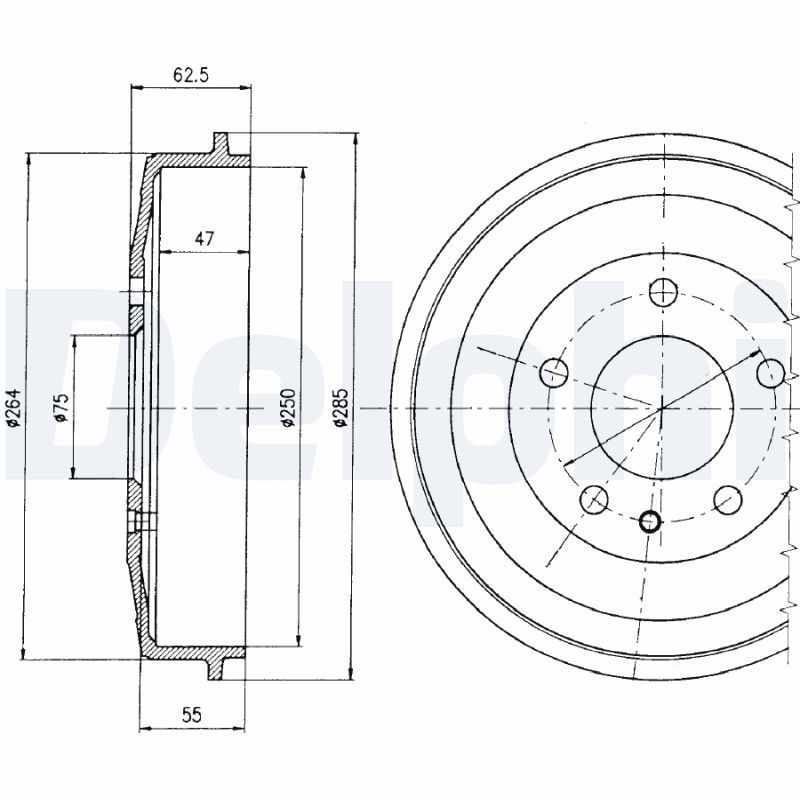 TAMBOUR DE FREIN  0702