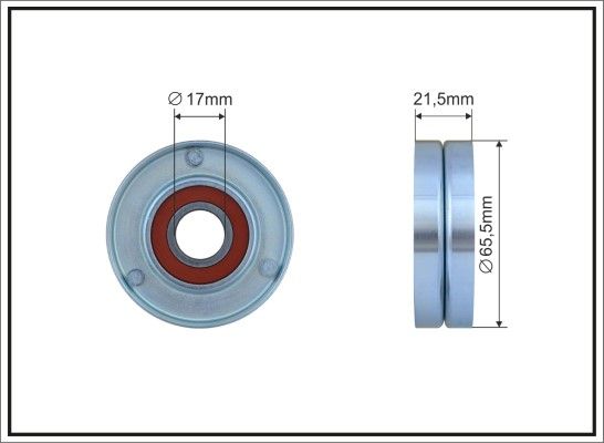 Tensioner Pulley, V-ribbed belt 304-00