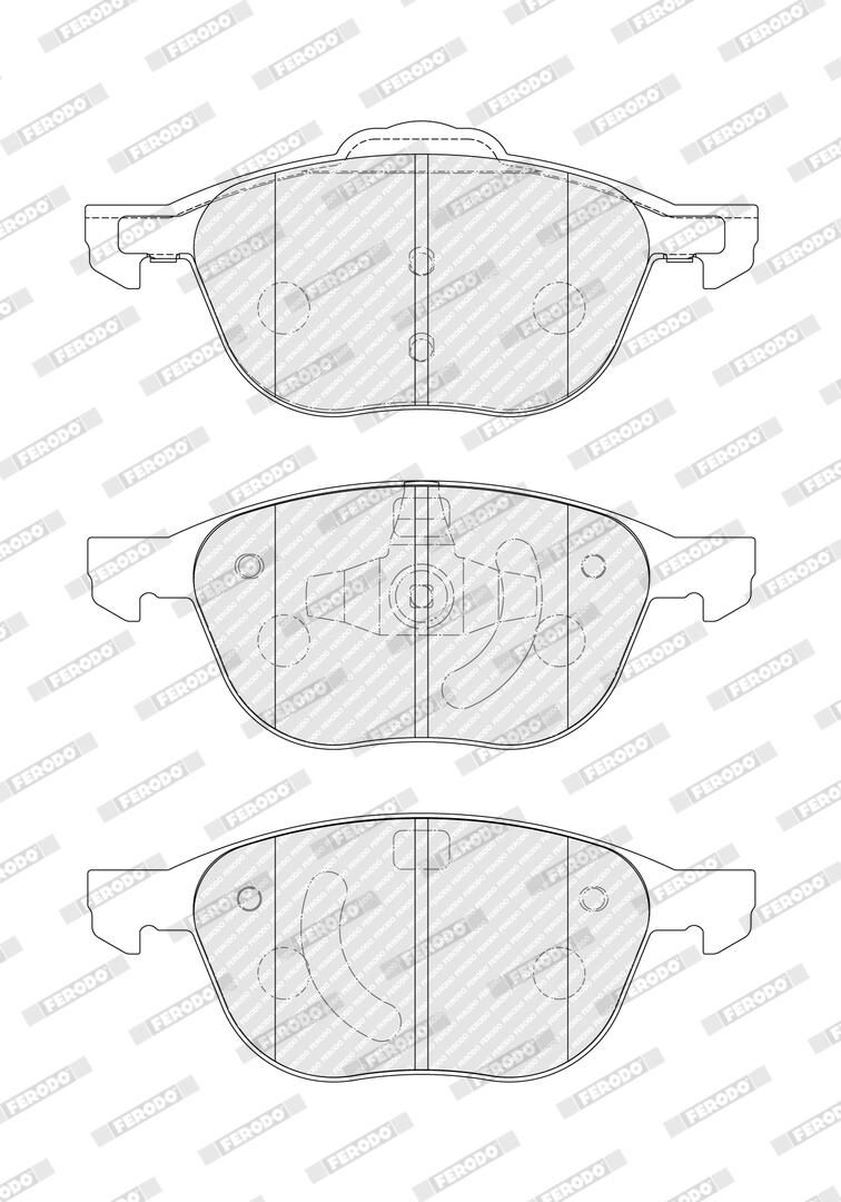Bremsbelagsatz, Scheibenbremse Bremsbelagsatz, Scheibenbremse