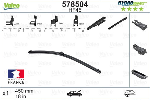 BALAI EG  HF45 HYDROCONNECT 45CM