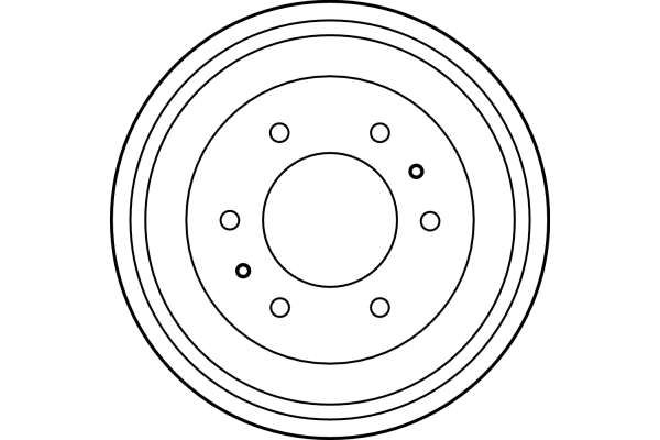 TRW BRAKE DRUM - TecDoc 2
