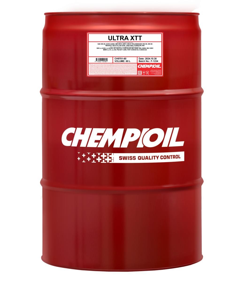 MANNOL CH9701-60 - Motor&ouml;l Chempioil Ultra XTT 5W-40