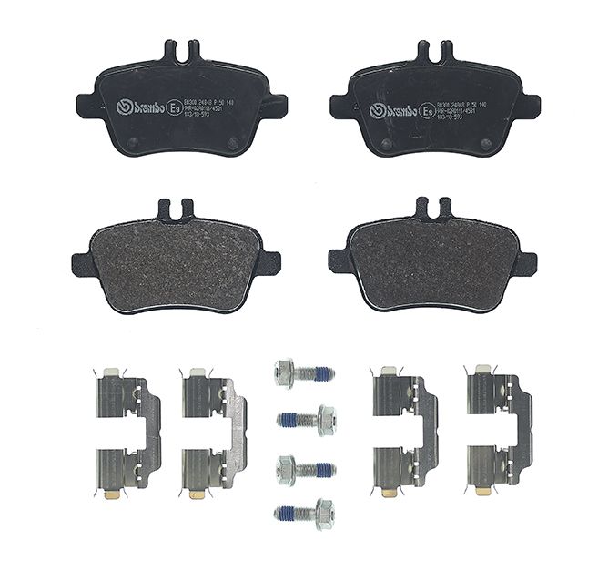 BREMBO P 50 140 - Bremsbelagsatz, Scheibenbremse PRIME LINE