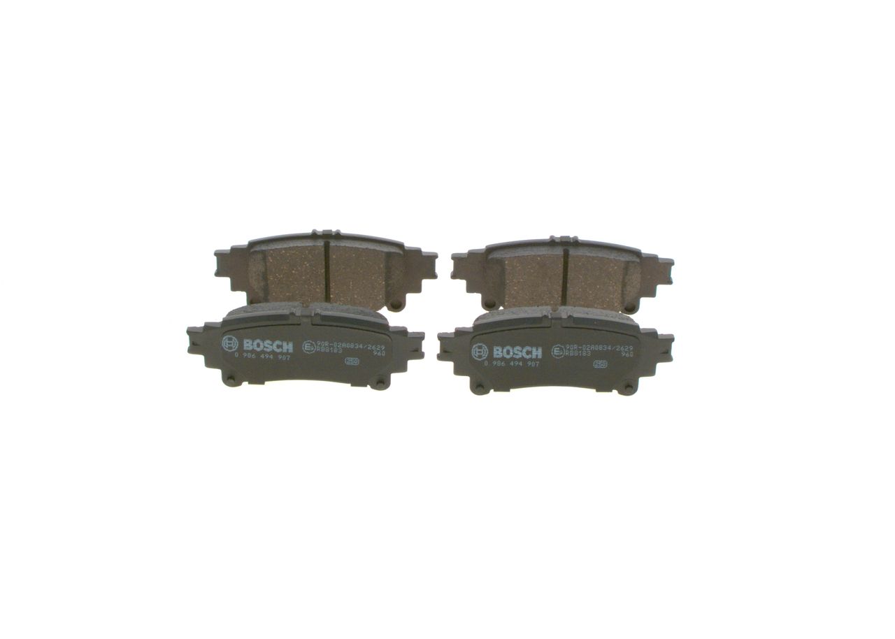 Brake Pad Set, disc brake 0 986 494 907