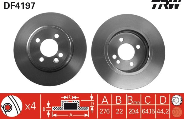 PAIRE DE DISQUES  9900