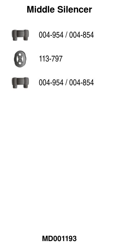 Mittelschalld&auml;mpfer