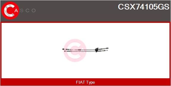 CSX74105GS CASCO Genuine váltó bovden