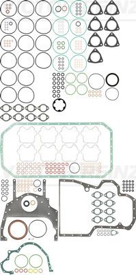 Juego completo de empaques, motor
