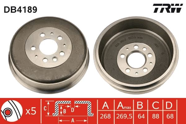 TAMBOUR DE FREIN  9900