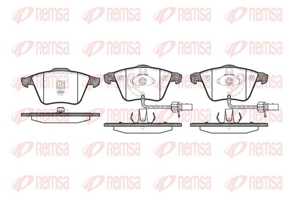 Premium Front Brake Pad Set Premium Front Brake Pad Set