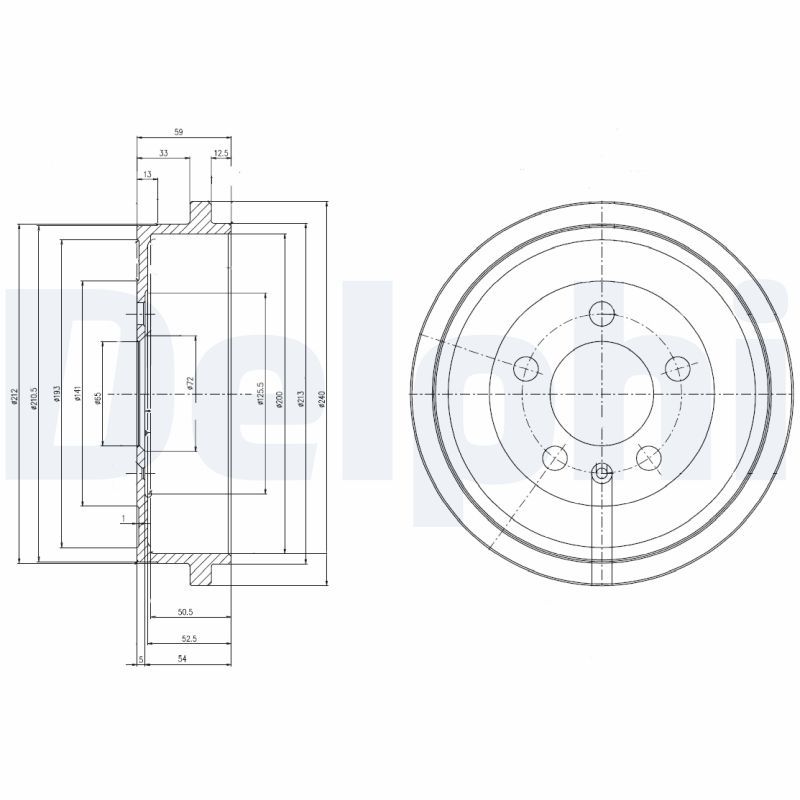 TAMBOUR DE FREIN  0702