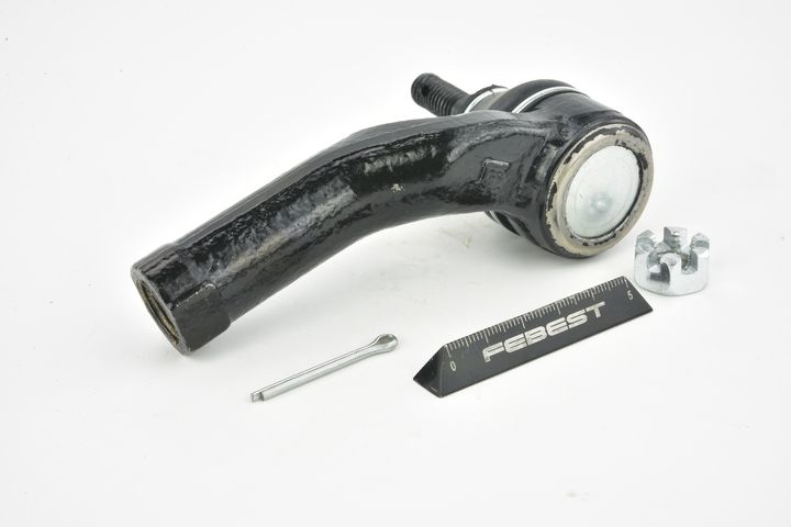 skersinės vairo trauklės galas