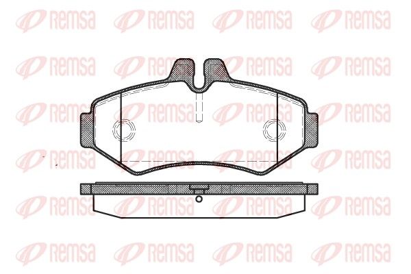 Premium Rear Brake Pad Set Premium Rear Brake Pad Set