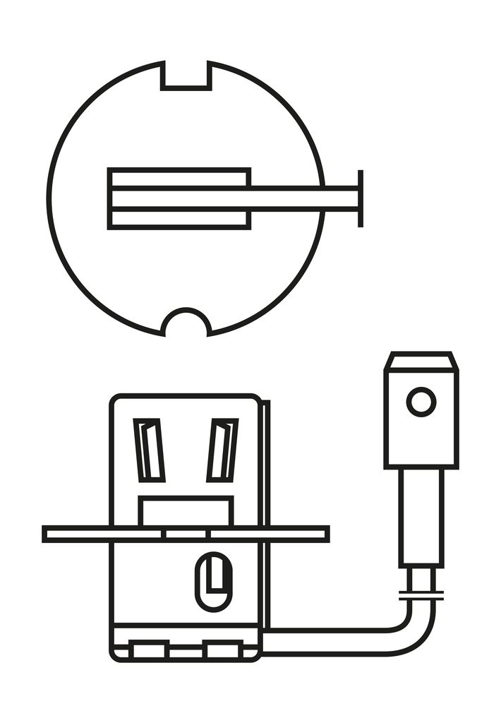 Glühlampe, Fernscheinwerfer
