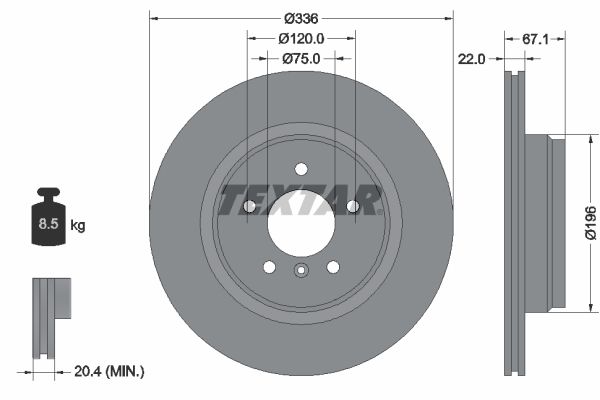 Brake Disc 92137905