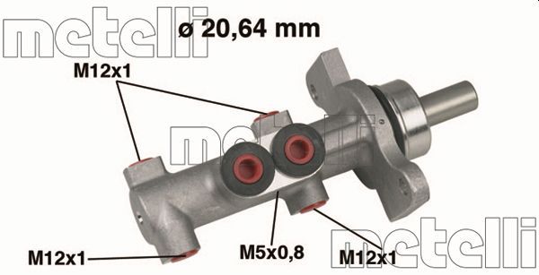 METELLI 05-0422 Brake Master Cylinder