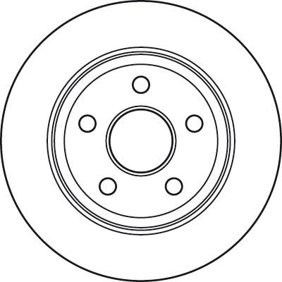 TRW BRAKE DISC - TecDoc 2