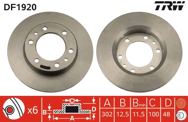 PAIRE DE DISQUES  9900