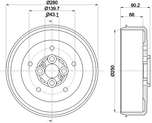 TAMBOUR DE FREIN