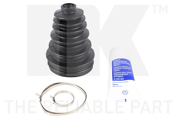 Faltenbalgsatz, Antriebswelle