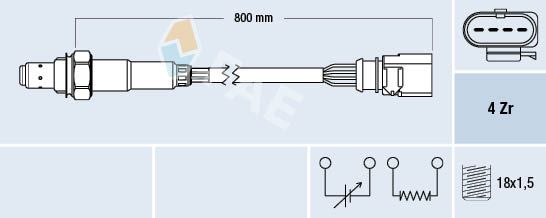 Lambda Sensor 77591