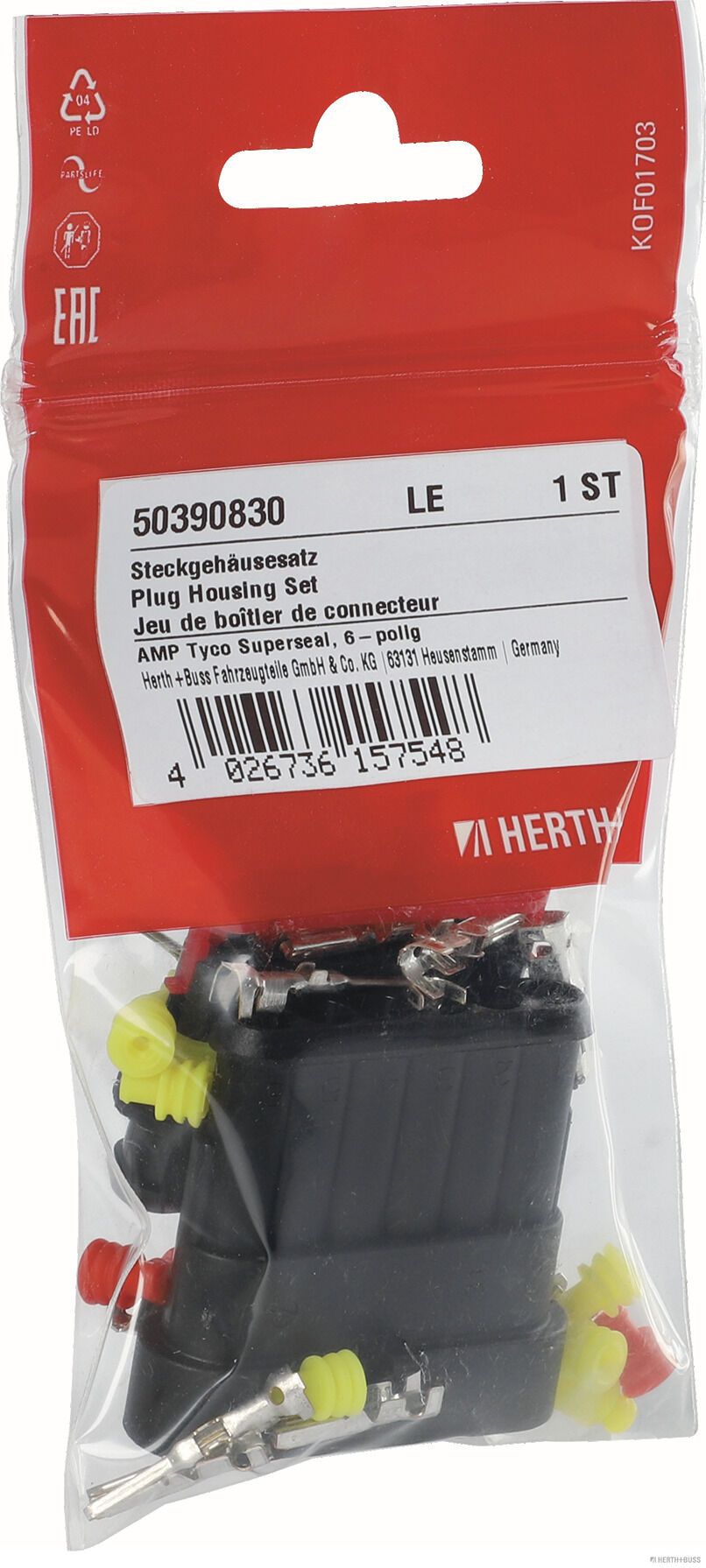 Steckgehäusesatz Steckgehäusesatz