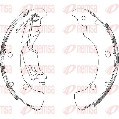 Brake Shoe 4041.01