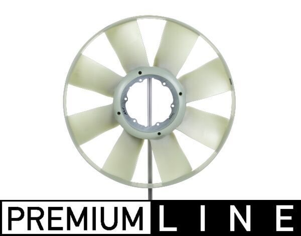 Núcleo del ventilador, refrigeración del motor