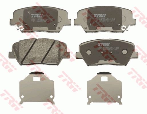 TRW DISC BRAKE PADS - TecDoc 2