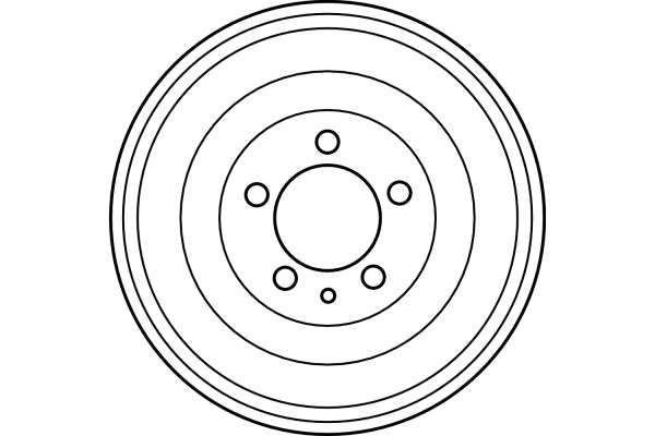 TRW BRAKE DRUM - TecDoc 2