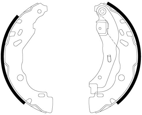 Brake Shoe Set 91083200