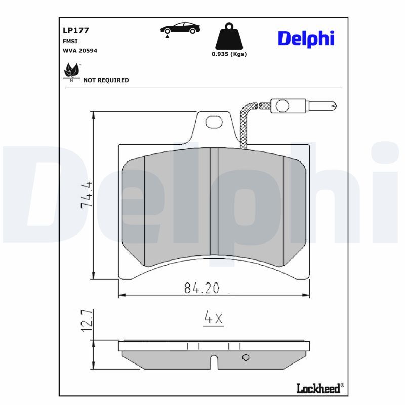 Bremsbelagsatz, Scheibenbremse