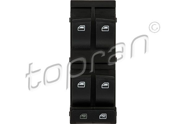 TOPRAN 114 753 - Schalter, Fensterheber