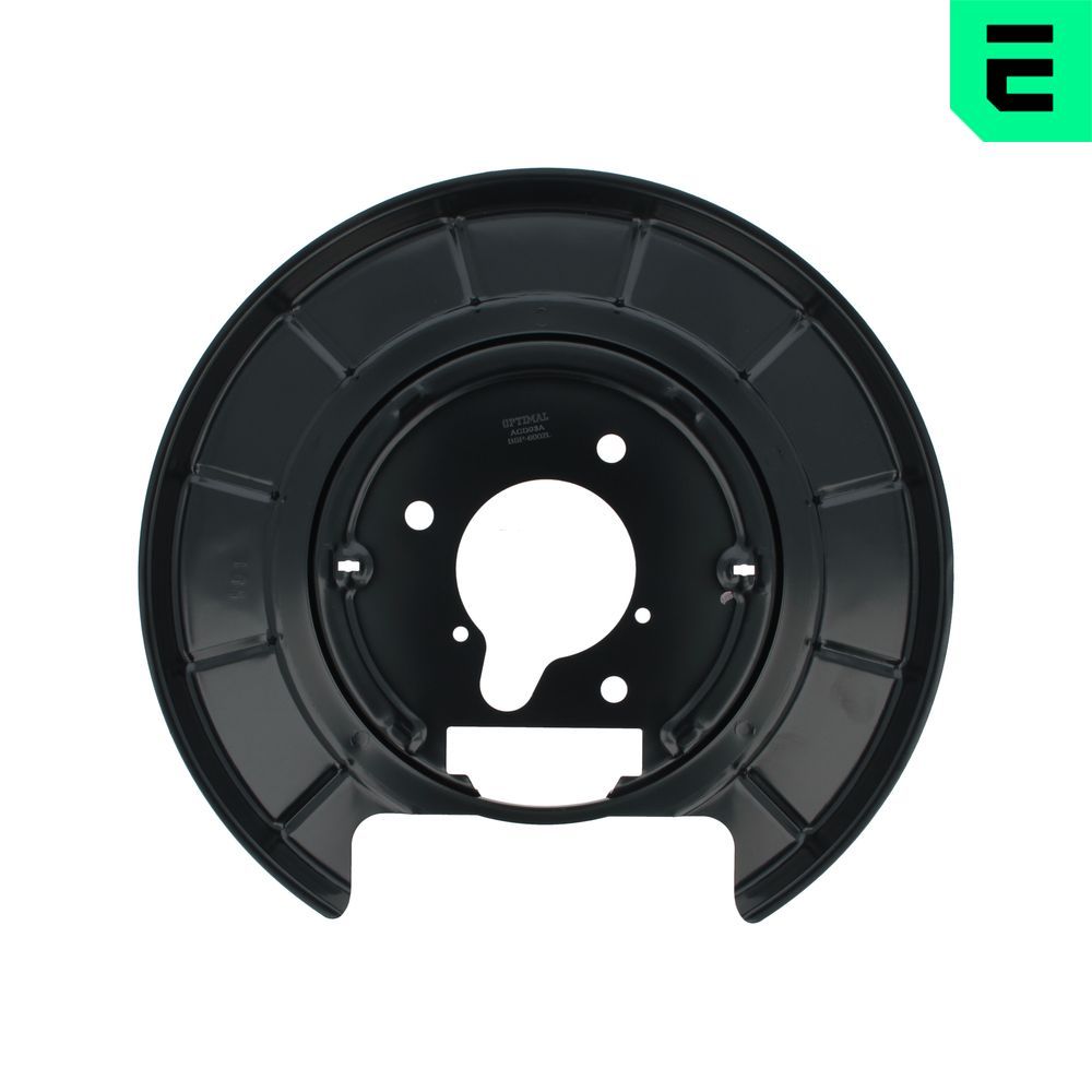 OPTIMAL BSP-6002L - Spritzblech, Bremsscheibe