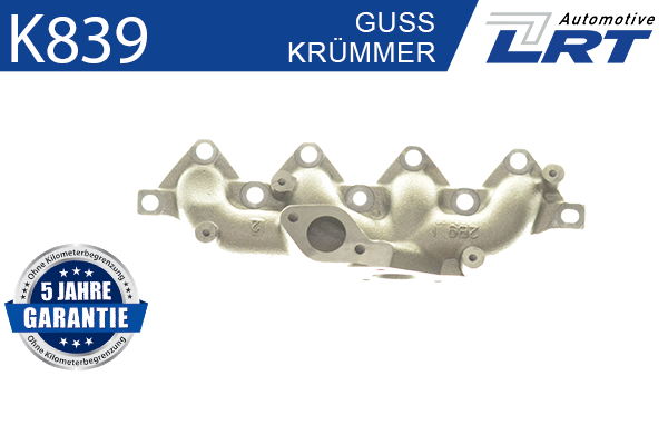 Krümmer, Abgasanlage