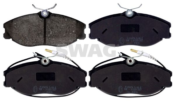 Brake Pad Set, disc brake 62 11 6166