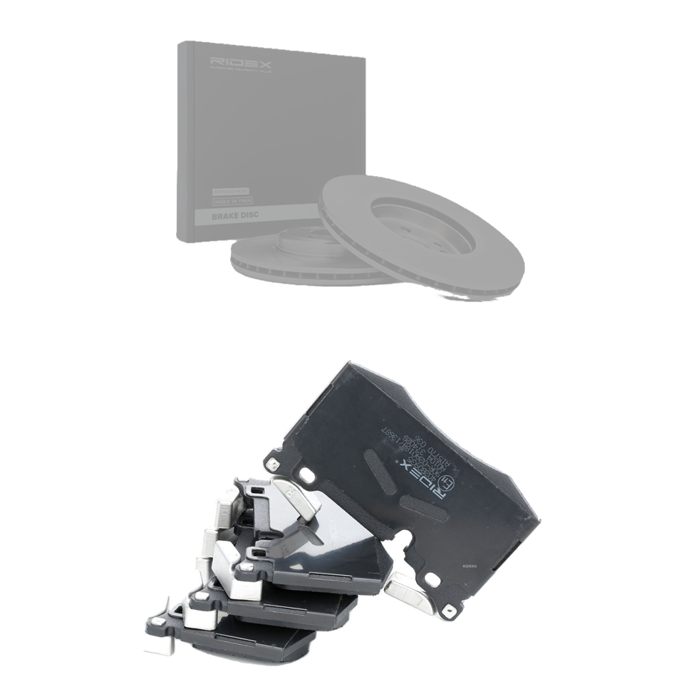 Remmenset, remschijf